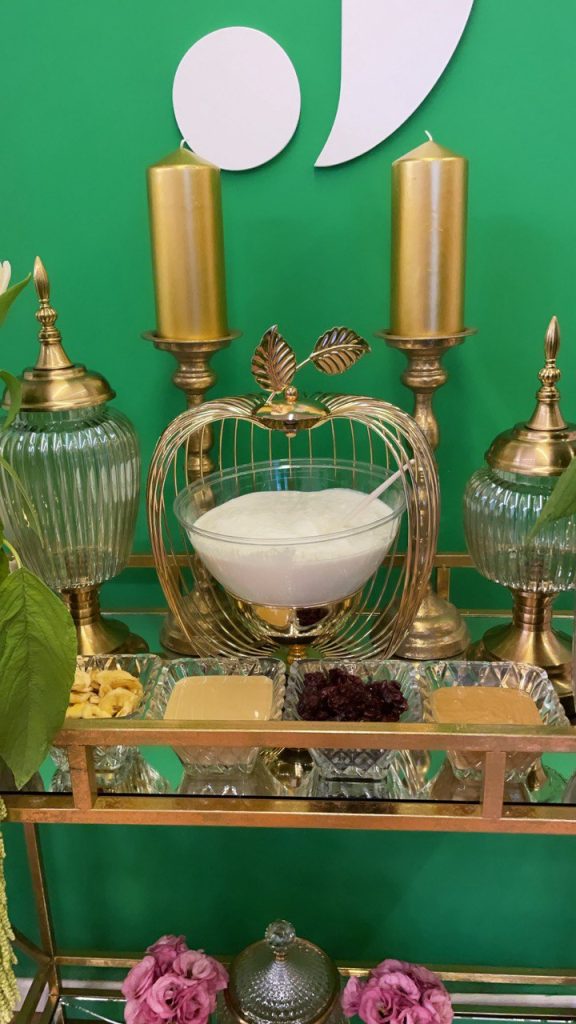 עיצוב בר מתוקים שנה חדשה הפקת אירועי חברה