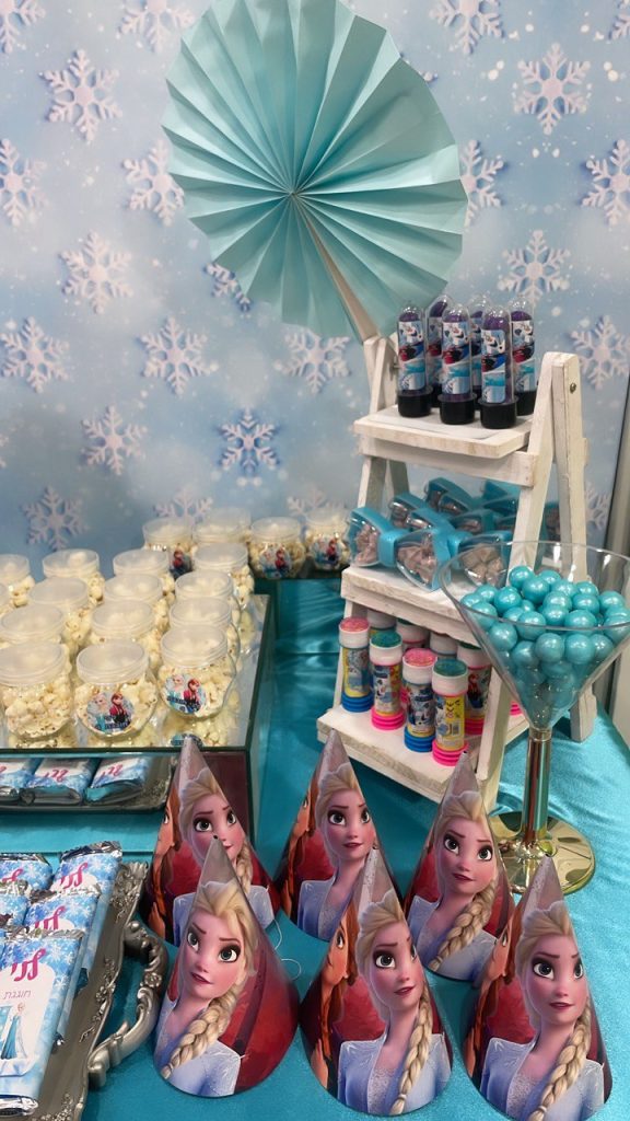 אנה ואלזה אירועי קונספט מעוצבים ימי הולדת לילדים