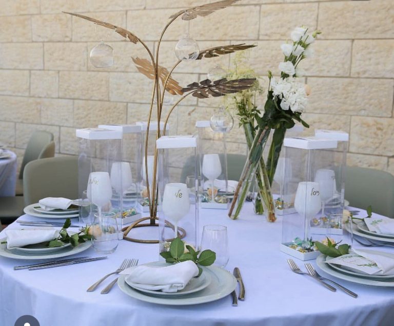 עיצוב שולחן אירוע בר מצוה